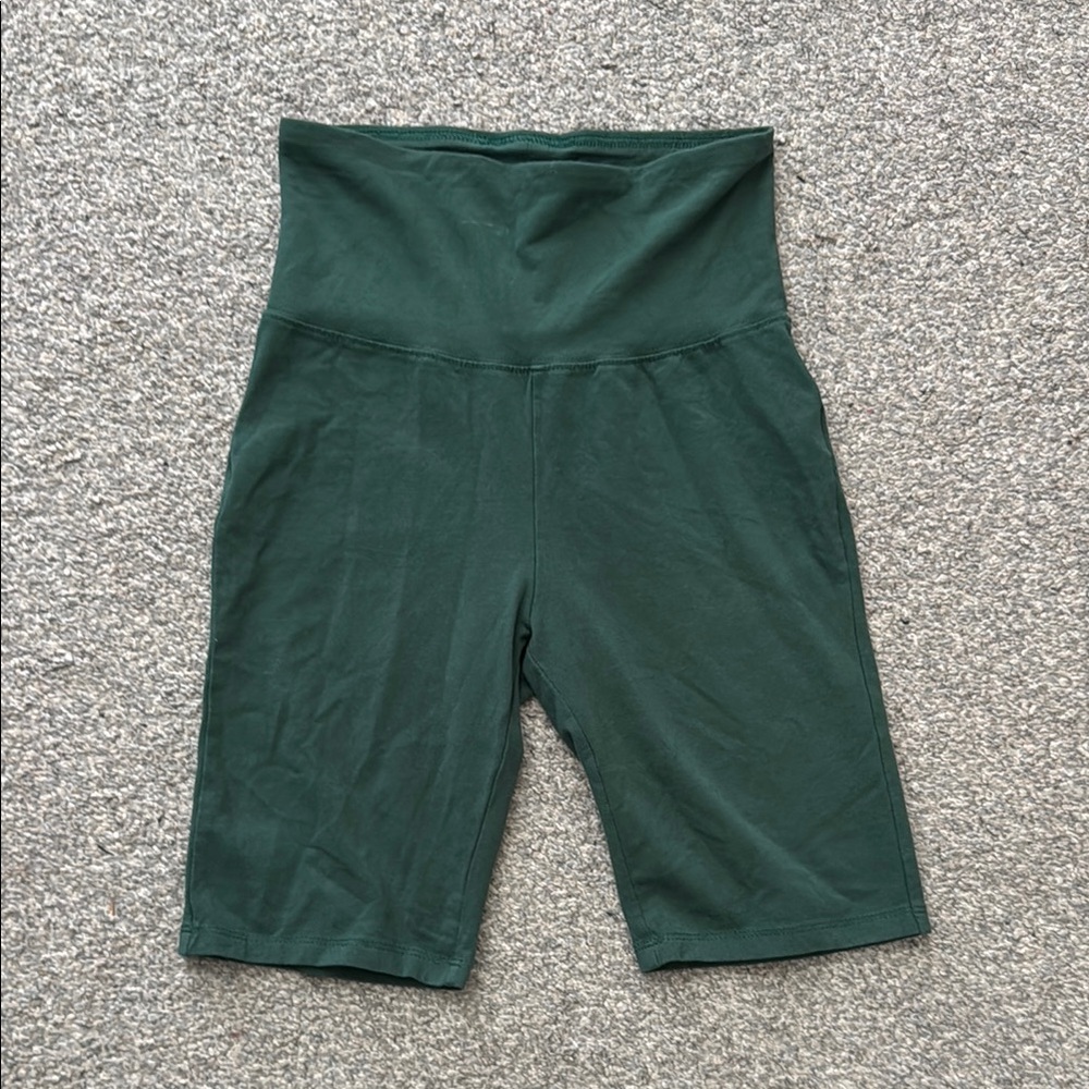 BP Forest Green Women's Bike Shorts